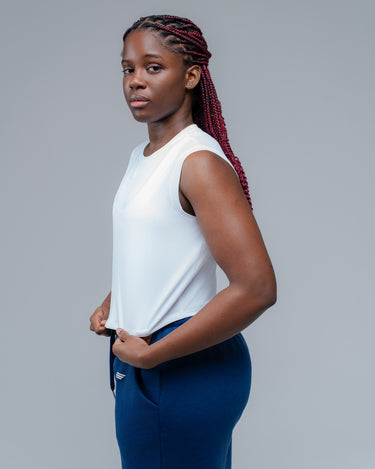 EDFY™ CORE BREATHABLE TANK (White)